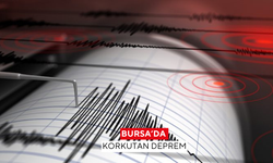 Bursa'da korkutan deprem