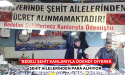 ‘Bedeli şehitlerimiz kanlarıyla ödemişlerdir’ diyerek Şehit ailelerinden para almıyor