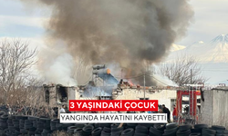 3 yaşındaki çocuk yangında hayatını kaybetti