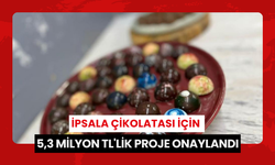 İpsala çikolatası için 5,3 milyon TL'lik proje onaylandı