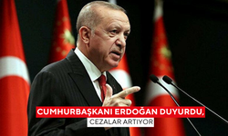 Cumhurbaşkanı Erdoğan duyurdu, Cezalar artıyor