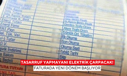 Tasarruf yapmayanı elektrik çarpacak! Faturada yeni dönem başlıyor