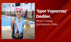 Doktorlar ‘Yapamaz’ Dedi, Miray Paralimpik Yüzmede Türkiye Şampiyonu!