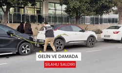 Gelin ve damada silahlı saldırı: 1 yaralı