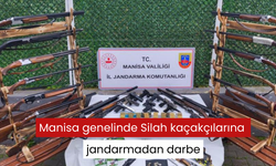 Manisa genelinde Silah kaçakçılarına jandarmadan darbe