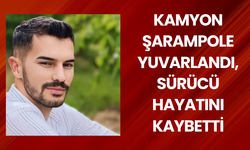 Kamyon şarampole yuvarlandı, sürücü hayatını kaybetti