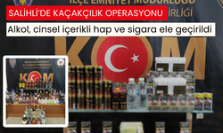 Salihli’de 62 litre gümrük kaçağı alkol ele geçirildi