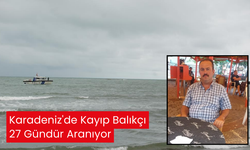 Karadeniz'de kayıp balıkçının 27 gündür izine rastlanamadı