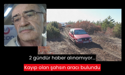 2 gündür kayıp olan şahsın aracı bulundu