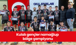 Kulalı gençler namağlup bölge şampiyonu