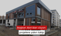 Başkan Akın’dan vizyon projelere yakın takip