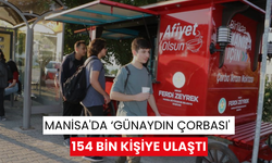 Manisa'da ‘Günaydın Çorbası' 154 bin kişiye ulaştı