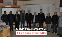 Manisa’da hayattaki 12 Kore Gazisi ziyaret edildi