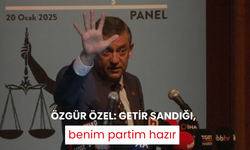 Özgür Özel: Getir sandığı, benim partim hazır