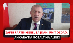 Zafer Partisi Genel Başkanı Ümit Özdağ, Ankara’da gözaltına alındı