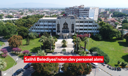 Salihli Belediyesi personel alımını duyurdu ! İşte başvuru şartları…