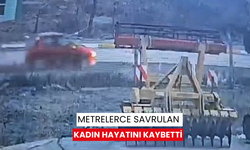 Metrelerce savrulan kadın hayatını kaybetti