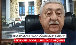 TESK Başkanı Palandöken: 2024 esnafın beklentisi doğrultusunda geçmedi