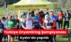 Türkiye Oryantiring Şampiyonası Aydın ev sahipliği yaptı