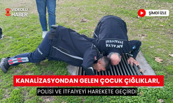 Kanalizasyondan gelen imdat çığlıkları panik yarattı... Ekipler uzun süre arama yaptı