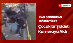 Kan donduran anlar... Çocukların akranlarına hem şiddet uyguladı hem de kayda aldı