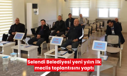 Selendi Belediyesi yeni yılın ilk meclis toplantısını yaptı