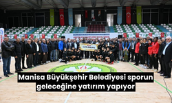 Manisa Büyükşehir Belediyesi sporun geleceğine yatırım yapıyor