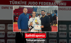 İşitme engelli sporcu altın madalya ile Salihli’ye gurur yaşattı