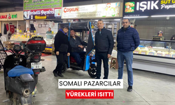 Somalı pazarcılar Yürekleri ısıttı