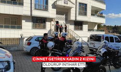 Cinnet getiren kadın 2 kızını öldürüp intihar etti