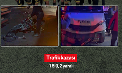 Trafik kazası: 1 ölü, 2 yaralı