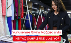 Yunusemre Giyim Mağazası’yla ihtiyaç sahiplerine ulaşıyor