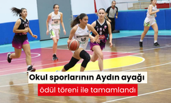 Okul sporlarının Aydın ayağı ödül töreni ile tamamlandı