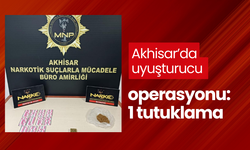 Akhisar’da uyuşturucu operasyonu: 1 tutuklama