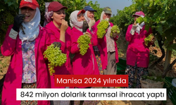 Manisa 2024 yılında 842 milyon dolarlık tarımsal ihracat yaptı