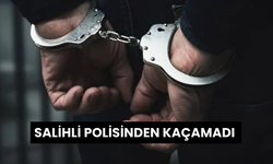 Silahla yağma suçundan aranıyordu, Salihli polisi yakaladı