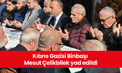 Kıbrıs Gazisi Binbaşı Çelikbilek dualarla yad edildi