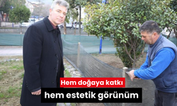 Hem doğaya katkı hem estetik görünüm