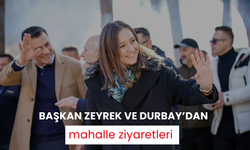 Başkan Zeyrek ve Durbay’dan mahalle ziyaretleri