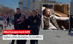 13 yaşındaki kızın gözleri önünde kanlı gece! Tartıştığı eşini ellerini bağlayarak uykusunda öldürdü