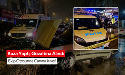 Alkollü sürücü kaza yaptı, ekip otosunda kendini vurdu! Valilik açıklama yaptı...