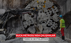 Buca Metrosu’nda çalışmalar Yüzde 50 seviyelerinde