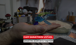 Cam sanatının ustası, sanatını dünyaya taşıyor