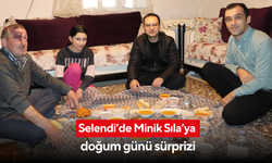 Selendi’de Minik Sıla’ya doğum günü sürprizi