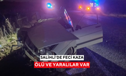 Salihli'de feci kaza, ölü ve yaralılar var