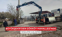 Büyükşehir’den Gökköy Mahallesi’nde yenileme çalışması