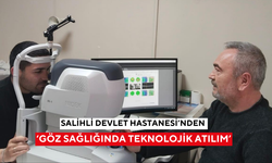 Salihli Devlet Hastanesi'nde OCT Cihazı Hizmete Girdi