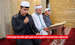 Azim ve inançla hafız oldu | Görme engelli Muhammed Yiğit Karaokur'un ilham veren hikayesi