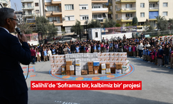 Salihli’nin Cumhuriyet İlkokulu öğrencilerinden anlamlı proje