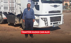 Traktör kazası can aldı